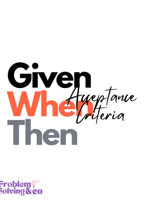 given when then acceptance criteria white