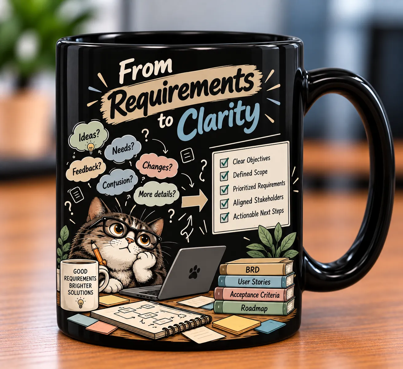 From Requirements to Clarity Coffee Mug
