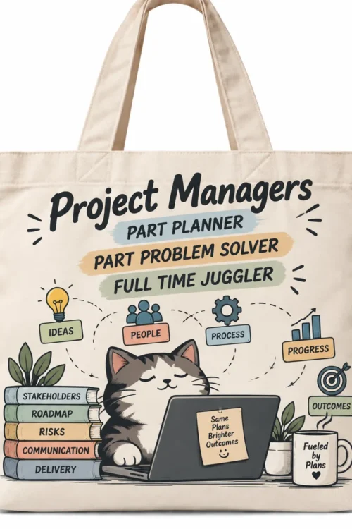 Project Managers Planner Problem Solver Tote Bag