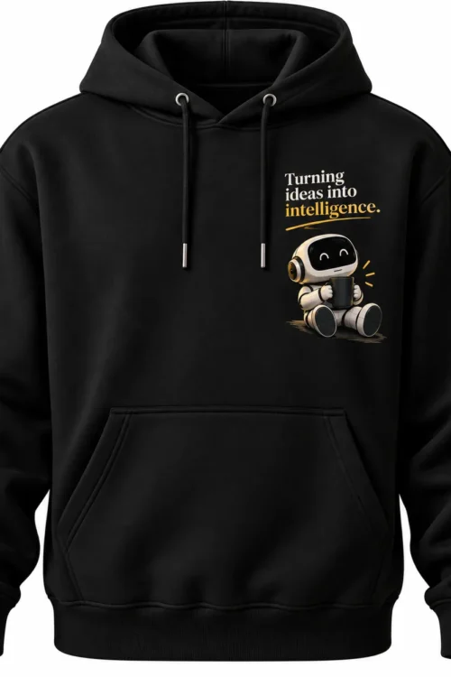 Turning Ideas Into Intelligence AI Hoodie