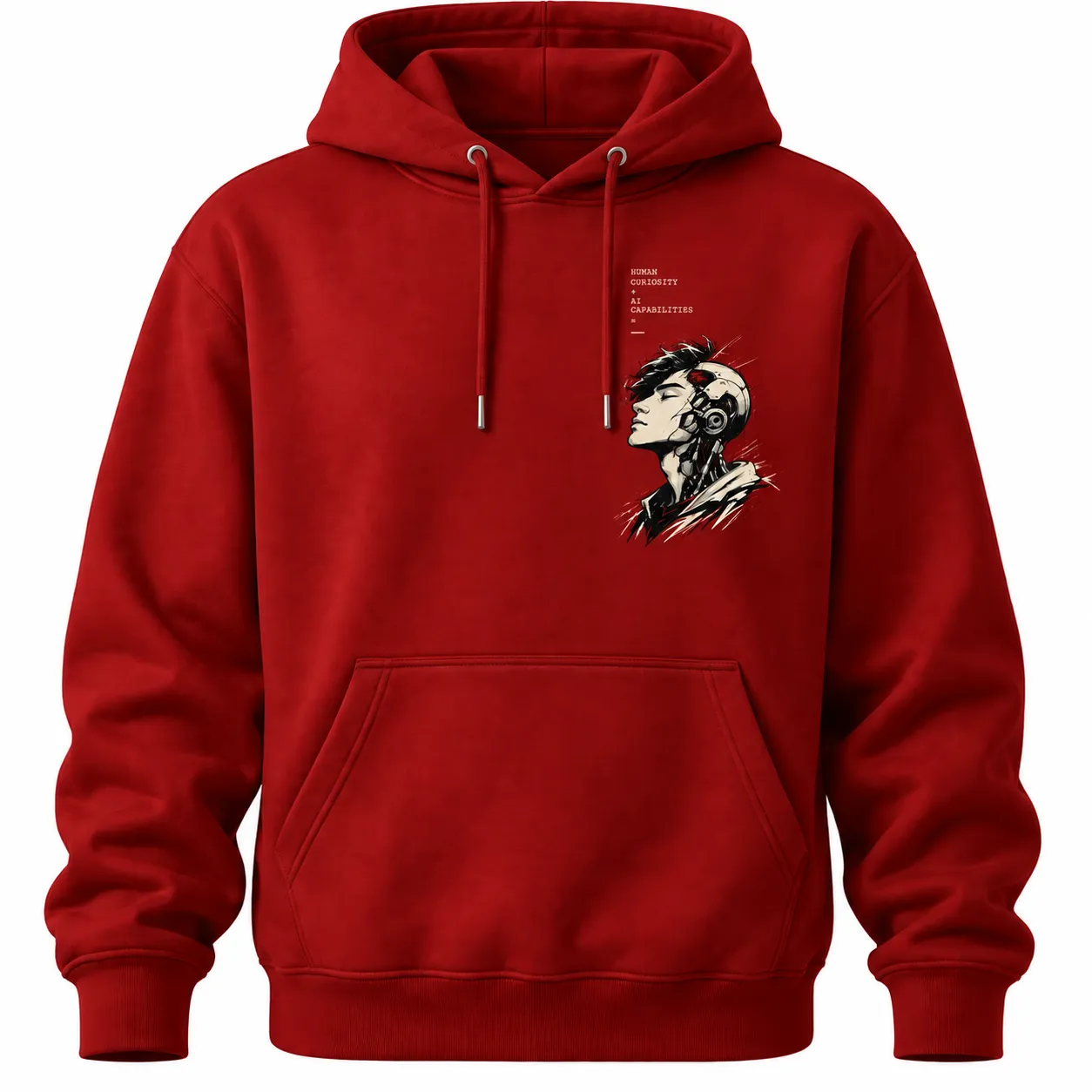 Human Curiosity + AI Capabilities AI Hoodie