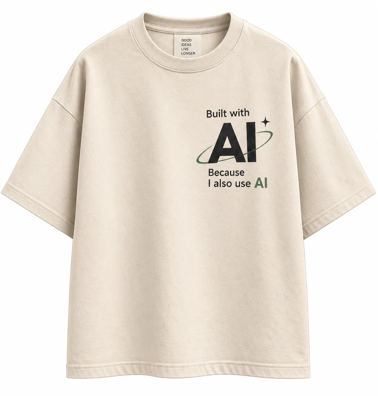Same Prompts Bigger Creations AI T-Shirt - Image 2