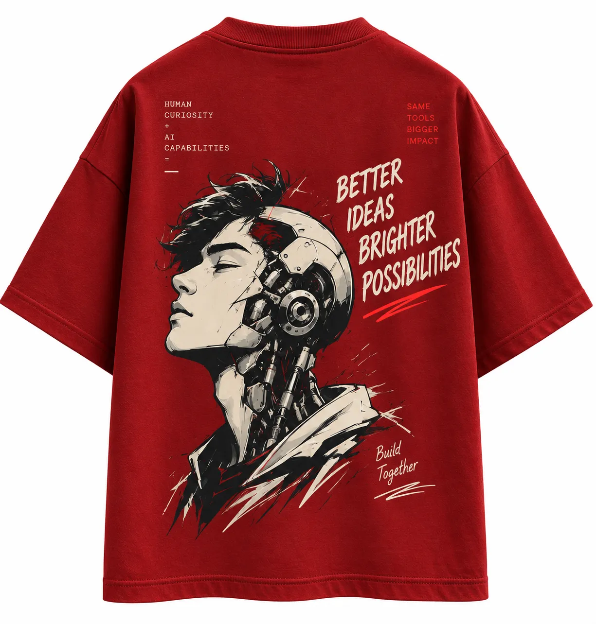 Better Ideas Brighter Possibilities AI T-Shirt