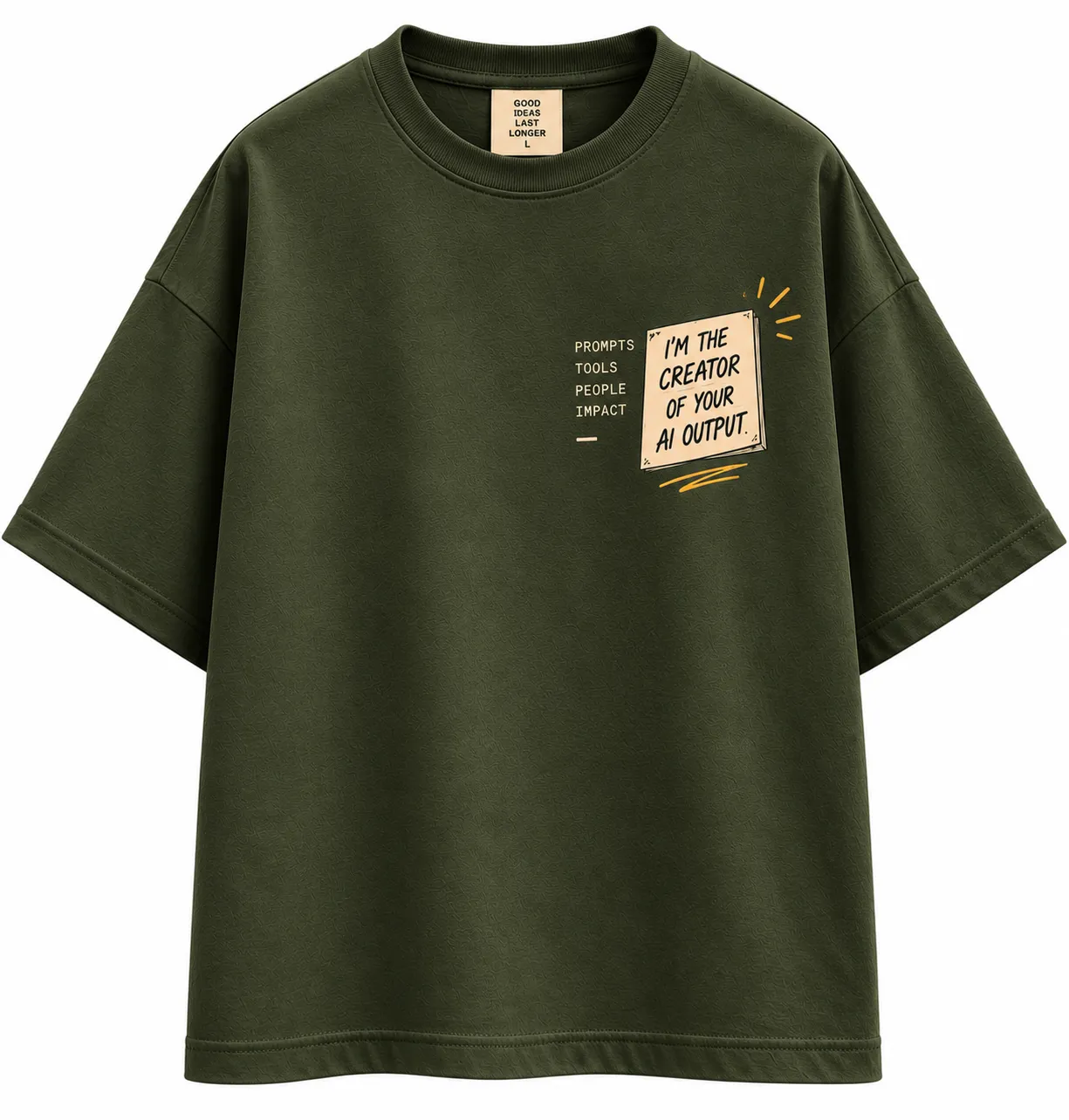 Built by Curious Minds AI T-Shirt - Image 2