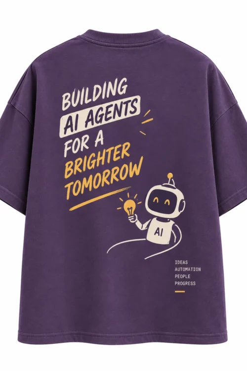 Building AI Agents for a Brighter Tomorrow AI T-Shirt