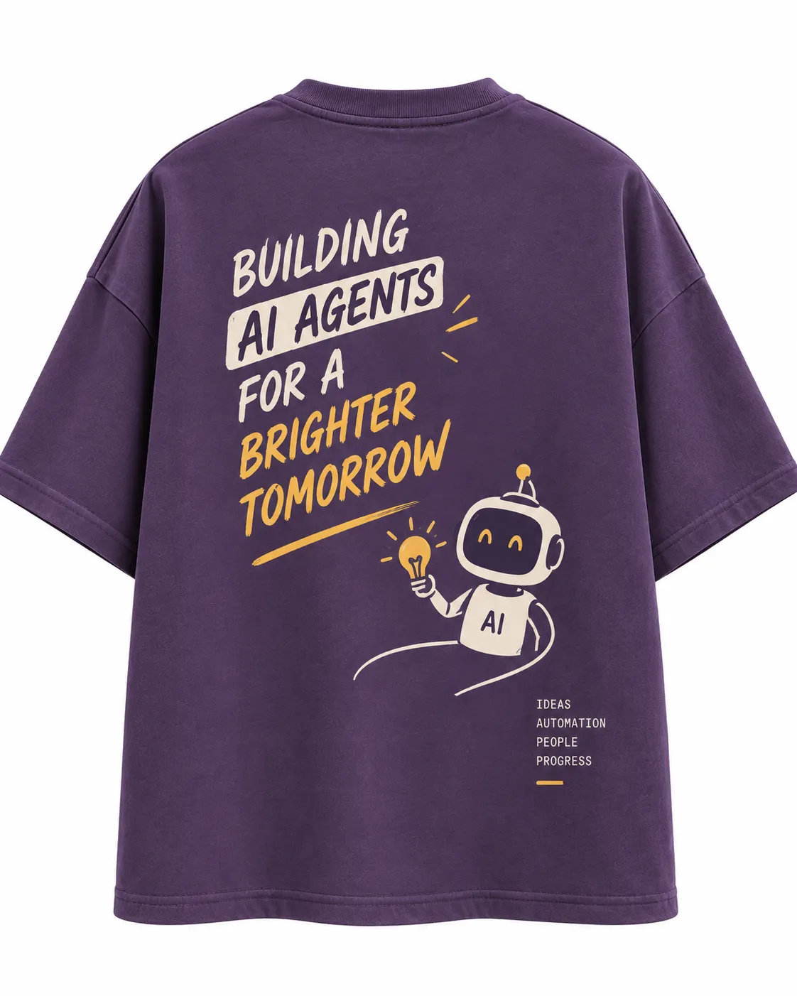 Building AI Agents for a Brighter Tomorrow AI T-Shirt