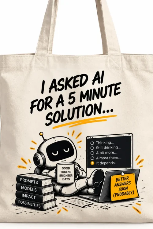 5 Minute AI Solution Tote Bag