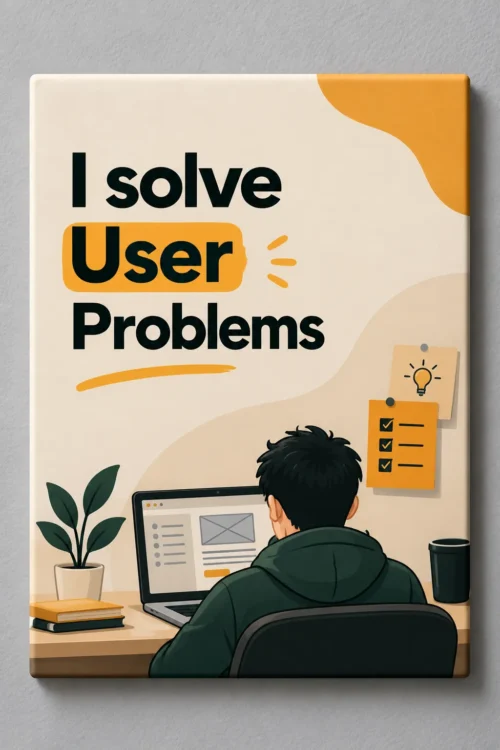 I Solve User Problems – Product Manager Fridge Magnet