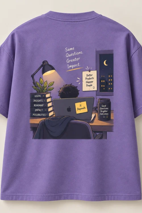 Product Manager – Same Questions, Greater Impact T-Shirt