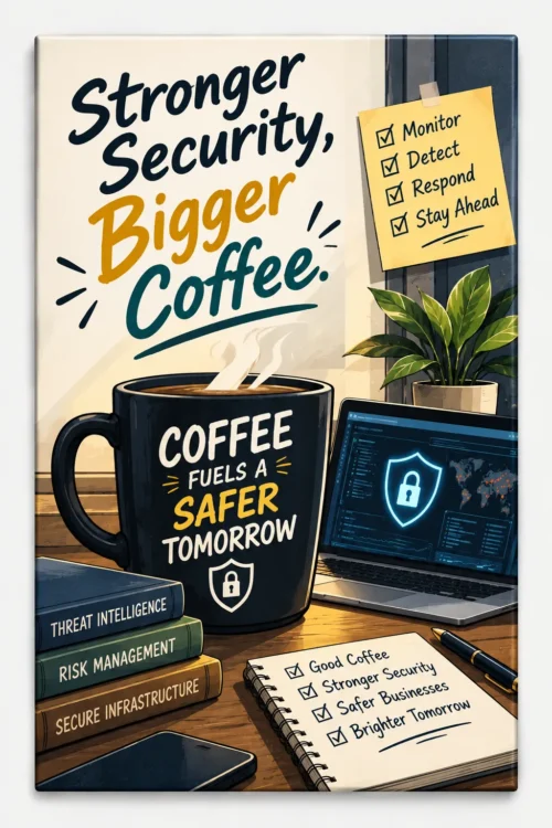 Stronger Security Bigger Coffee Fridge Magnet