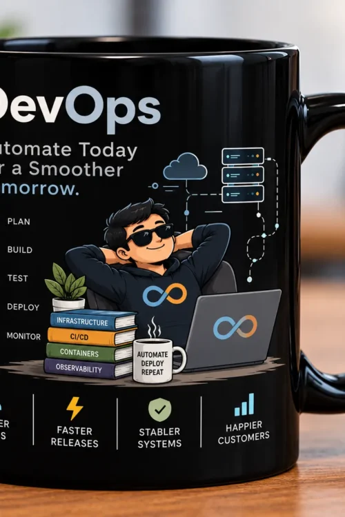DevOps Automate Today Coffee Mug