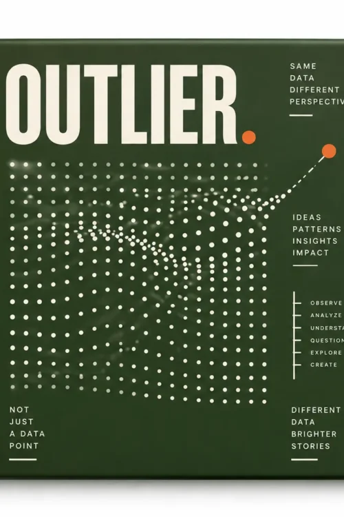 Outlier Data Science Fridge Magnet
