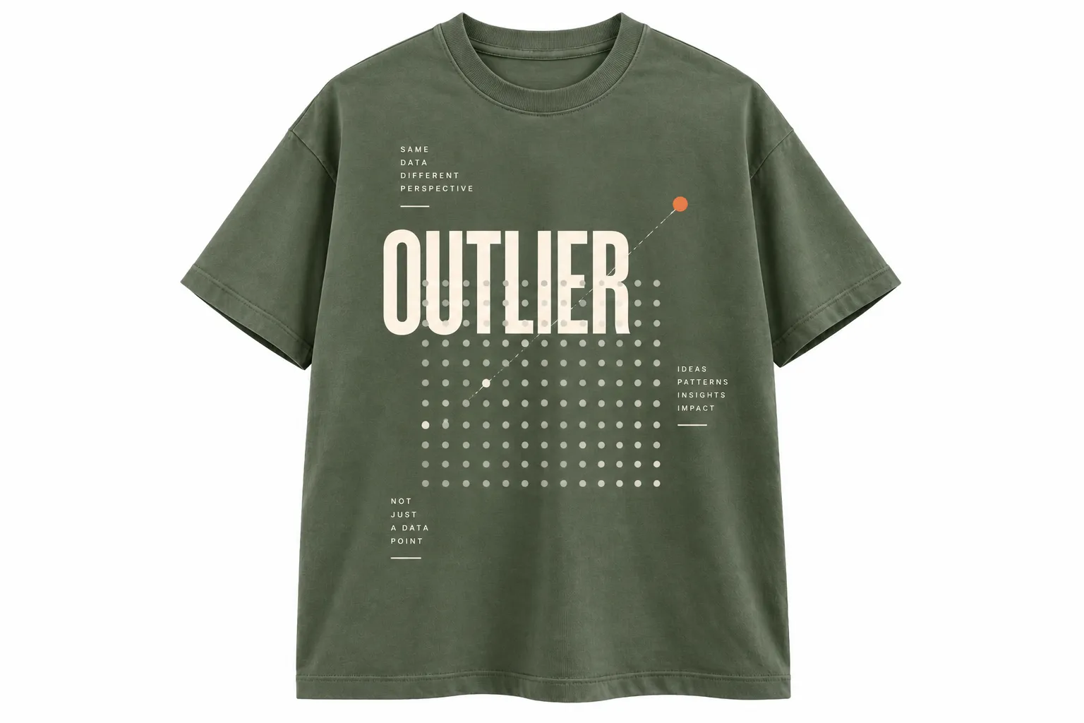 Outlier Data Science T-Shirt - Image 2