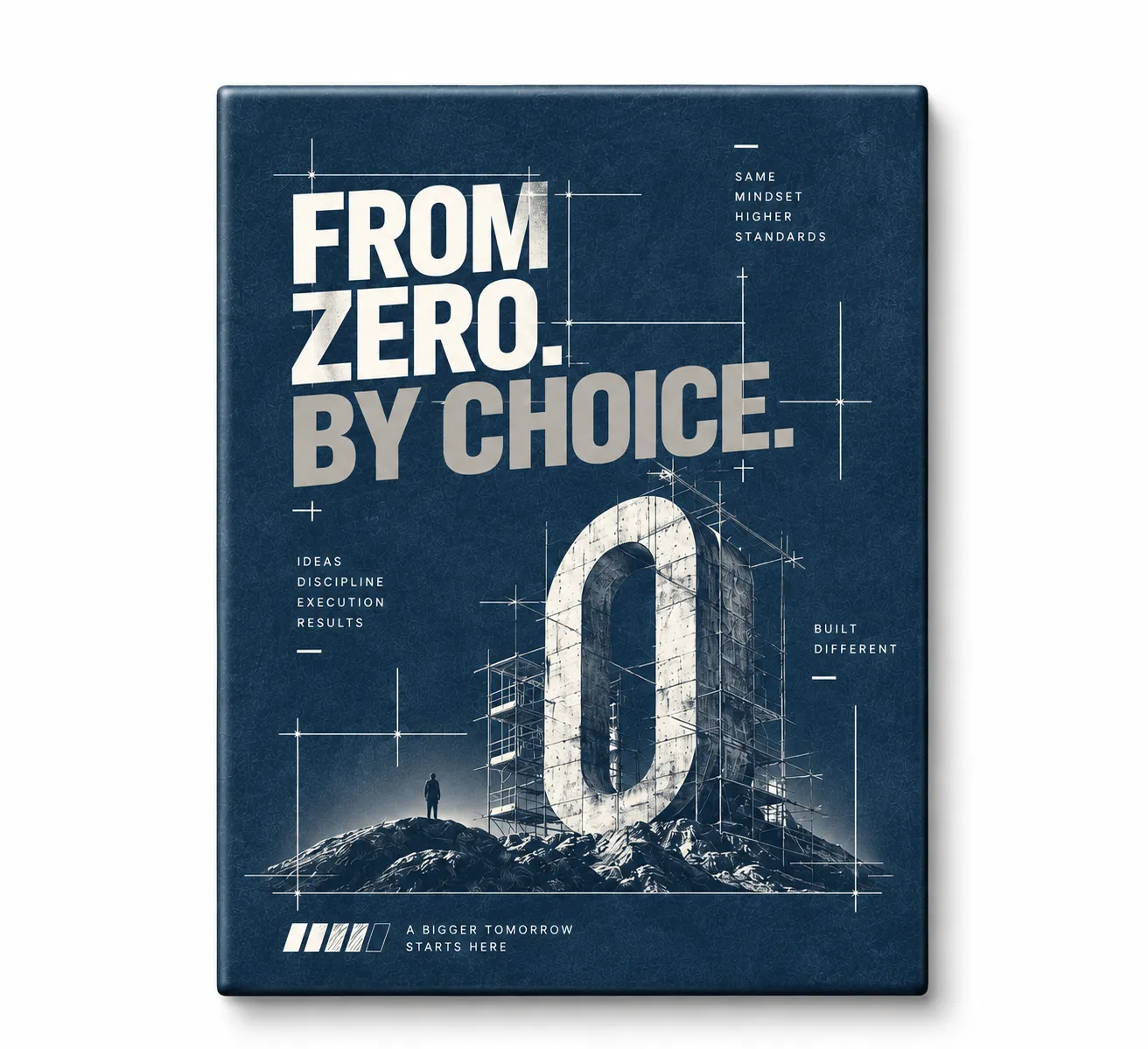 From Zero By Choice Founders Fridge Magnet