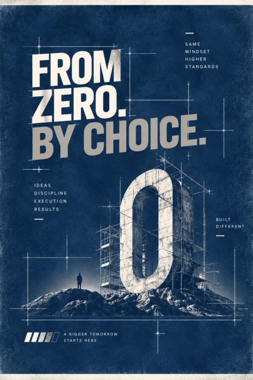 From Zero By Choice Founders Poster