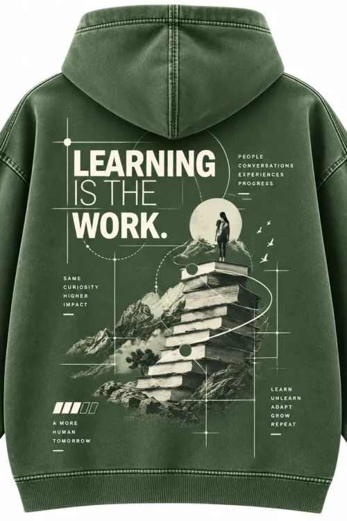 Learning Is The Work Learning & Development Hoodie