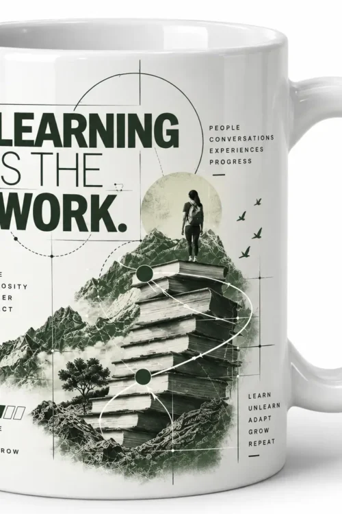 Learning Is The Work Learning & Development Coffee Mug