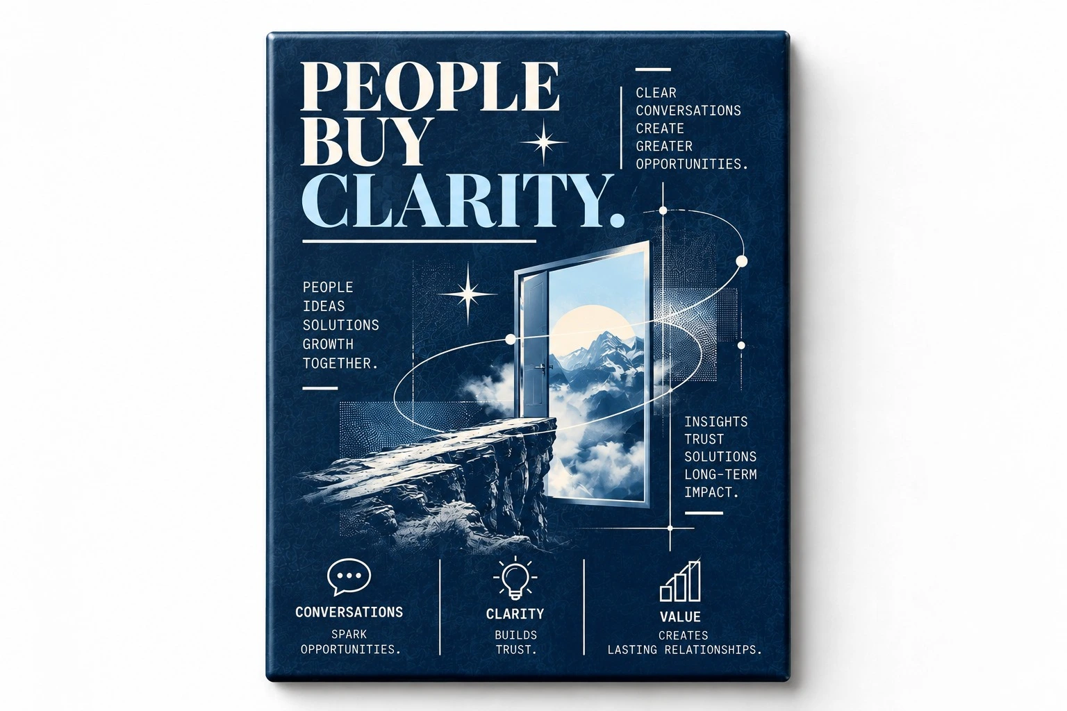 People Buy Clarity Sales Fridge Magnet