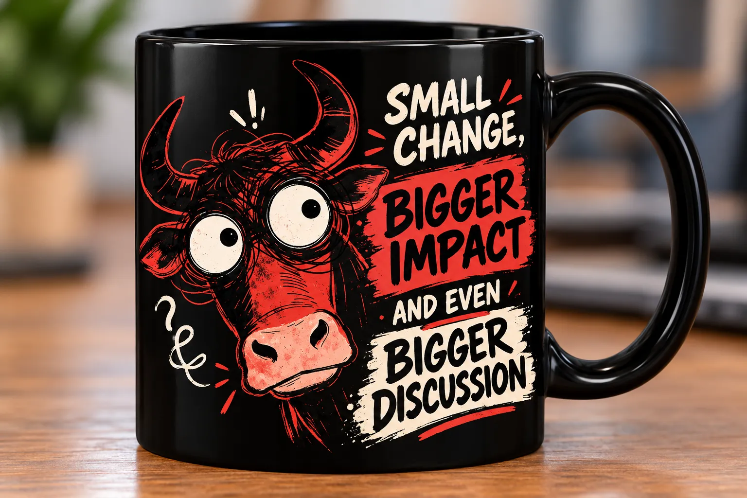 Small Change Bigger Impact Business Analyst Coffee Mug